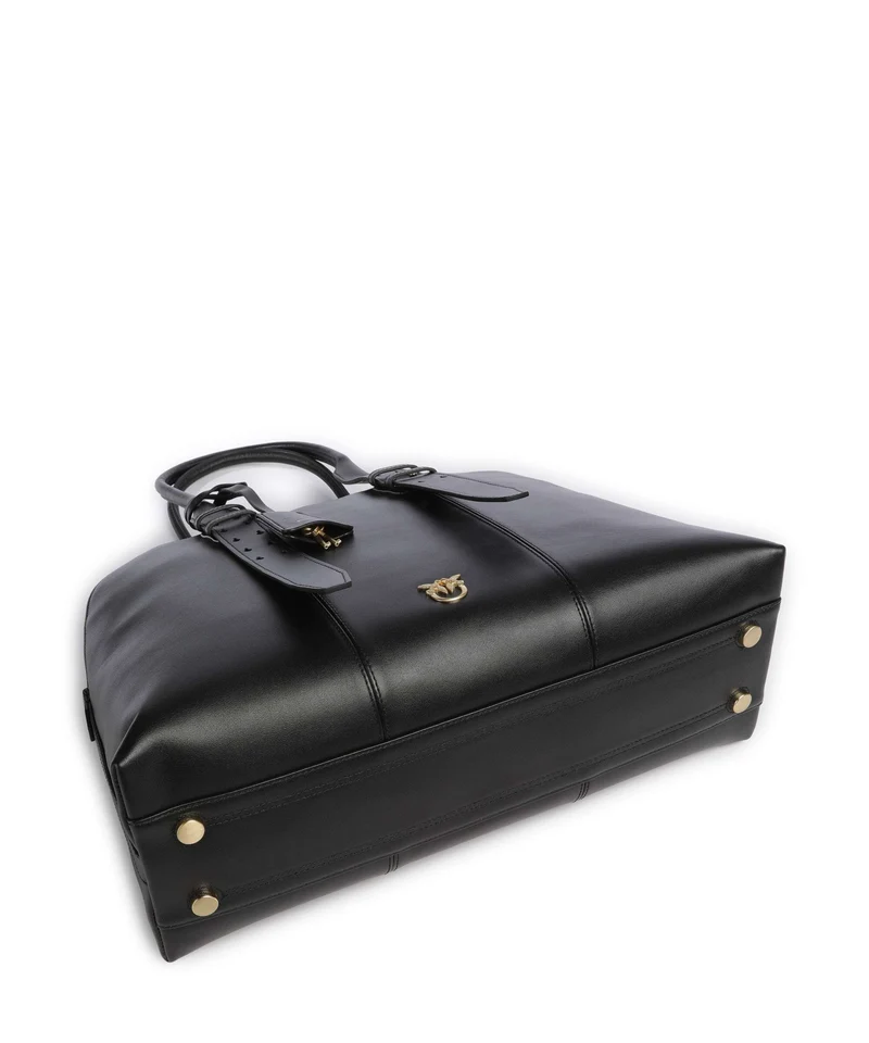 Pinko Handtasche nero limousine/matt gold