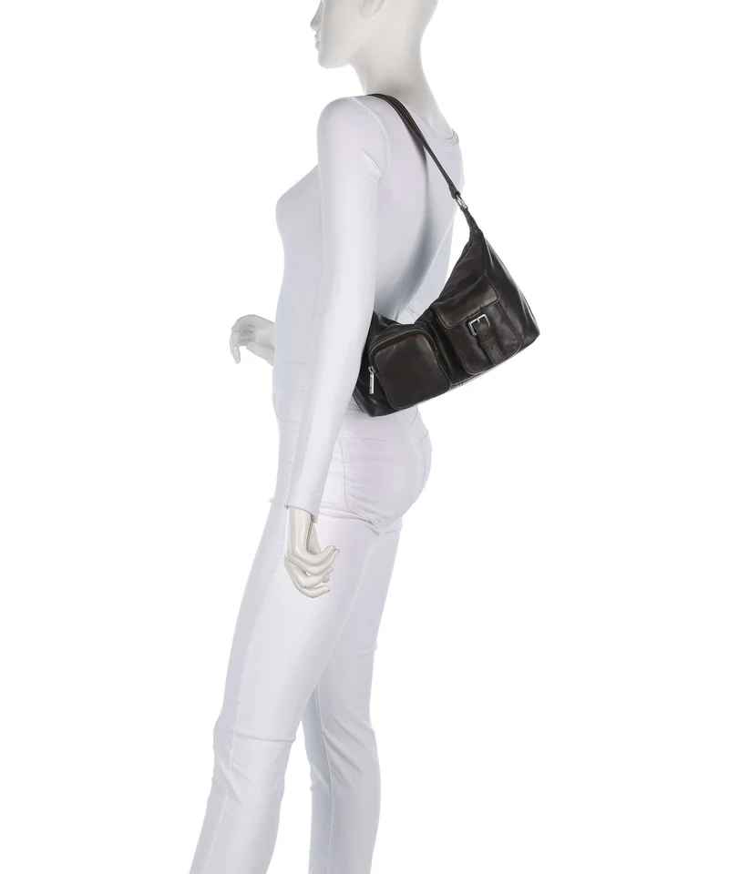 Liebeskind Andrea Lamb Snowcem S Schultertasche roasted coconut