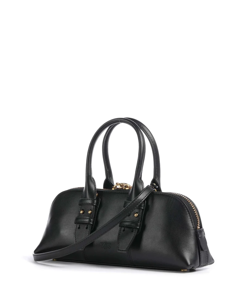 Pinko Bowling Horizontal Handtasche nero/antique gold
