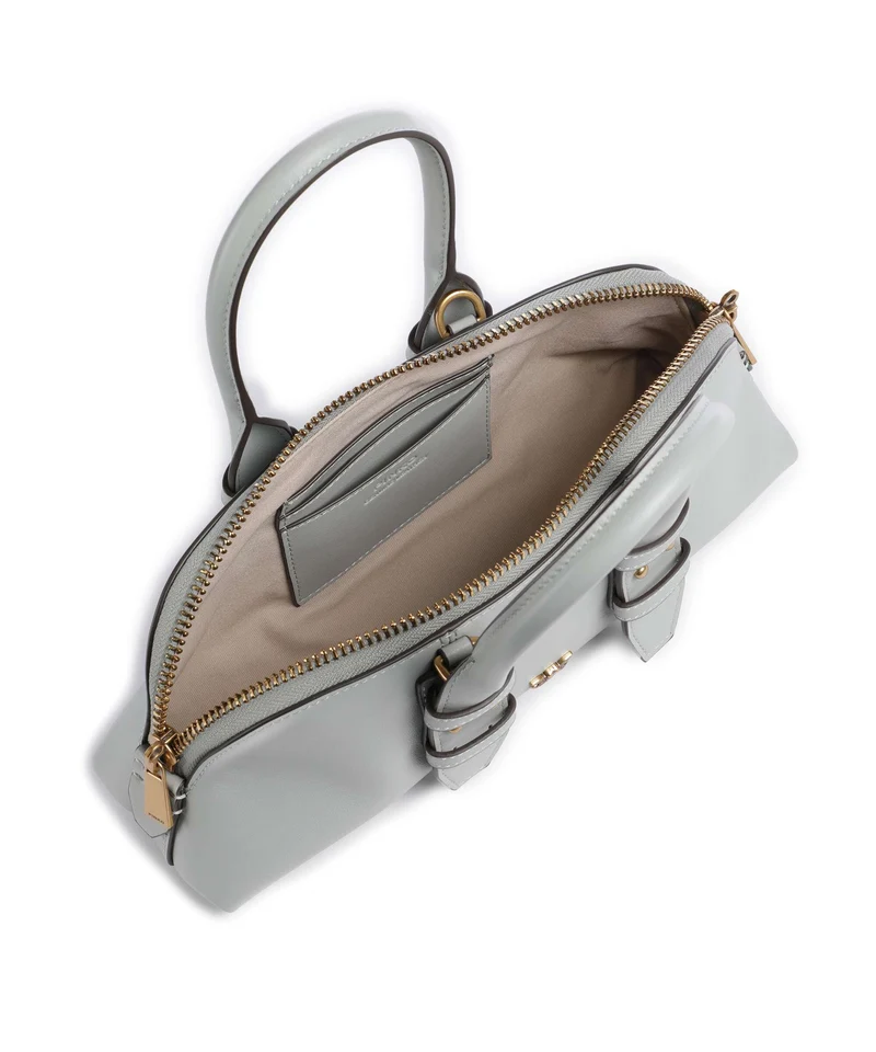 Pinko Bowling Horizontal Handtasche grigio perla/antique gold