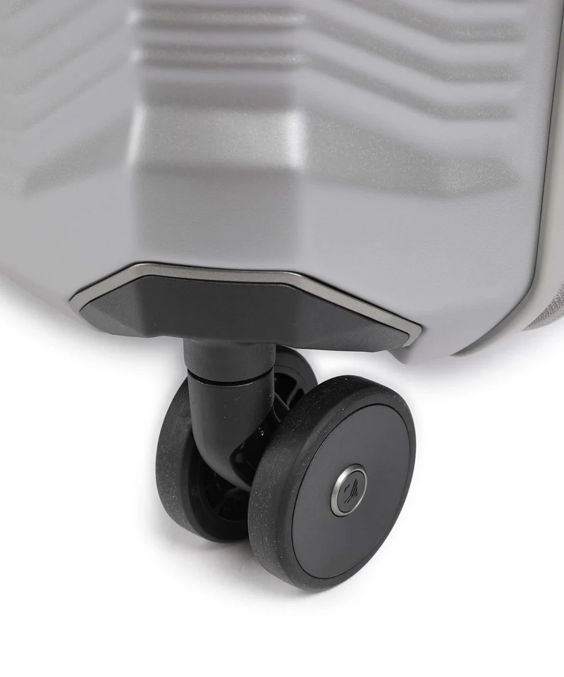 Travelite Millenium 4-Rollen Trolley silver