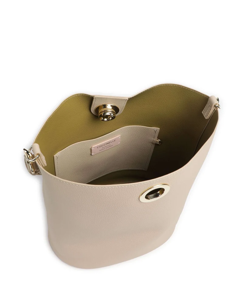 Coccinelle Nikla Bucket Handtasche sandshell/seagrass