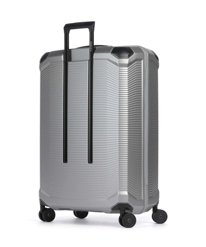 Travelite Millenium 4-Rollen Trolley silver