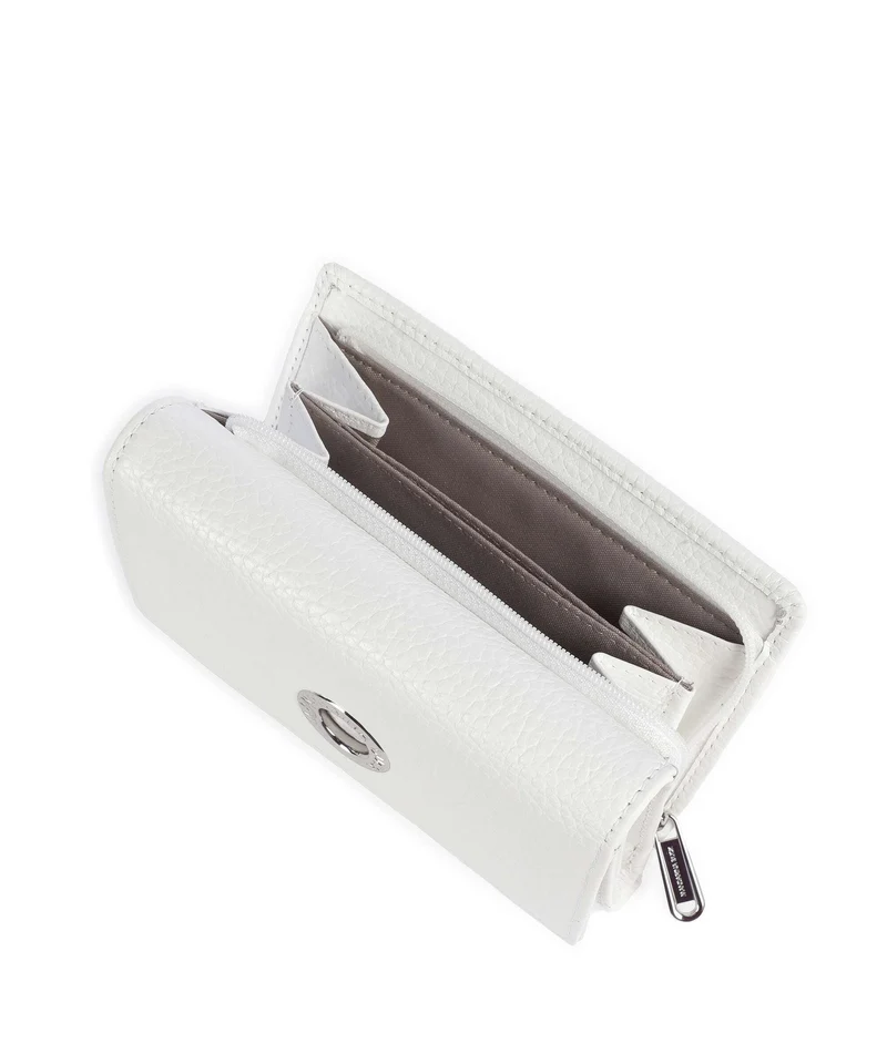 Mandarina Duck Mellow Leather Geldbörse blanc