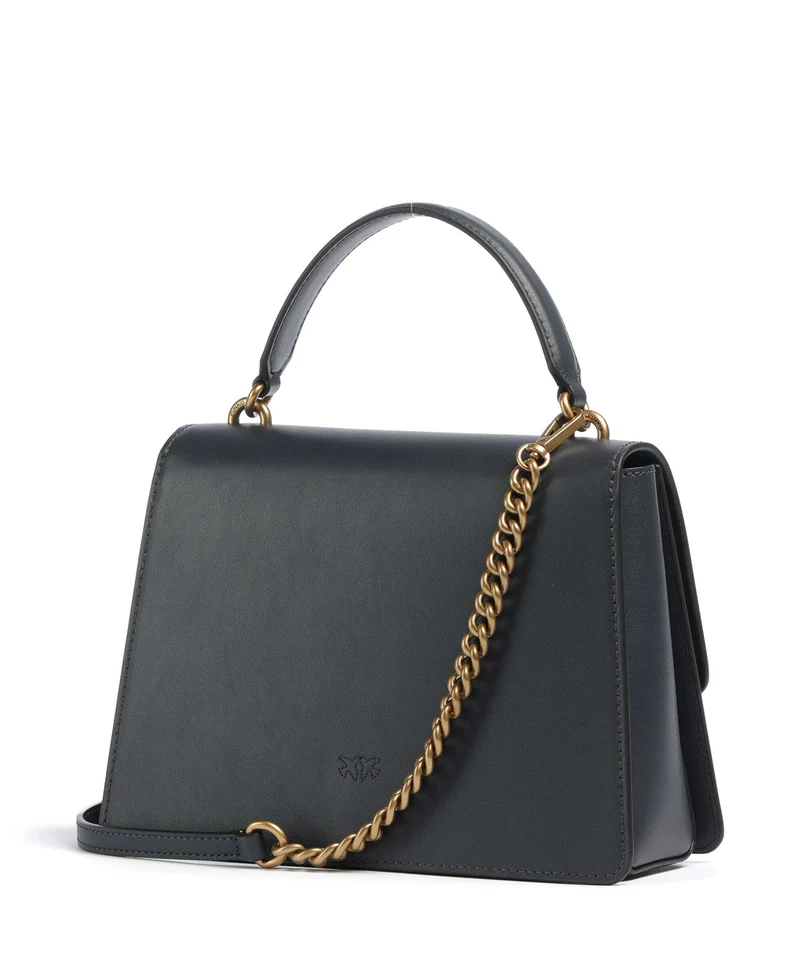 Pinko Love One Classic Handtasche grigio asfalto/antique gold