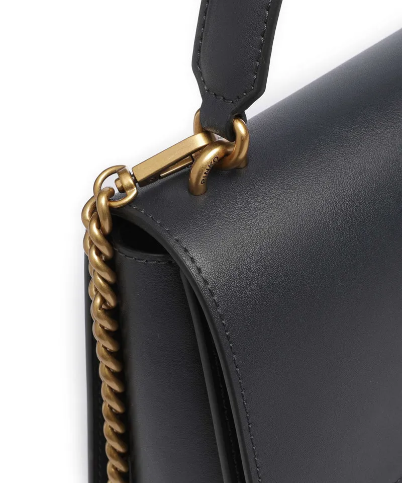 Pinko Love One Classic Handtasche grigio asfalto/antique gold
