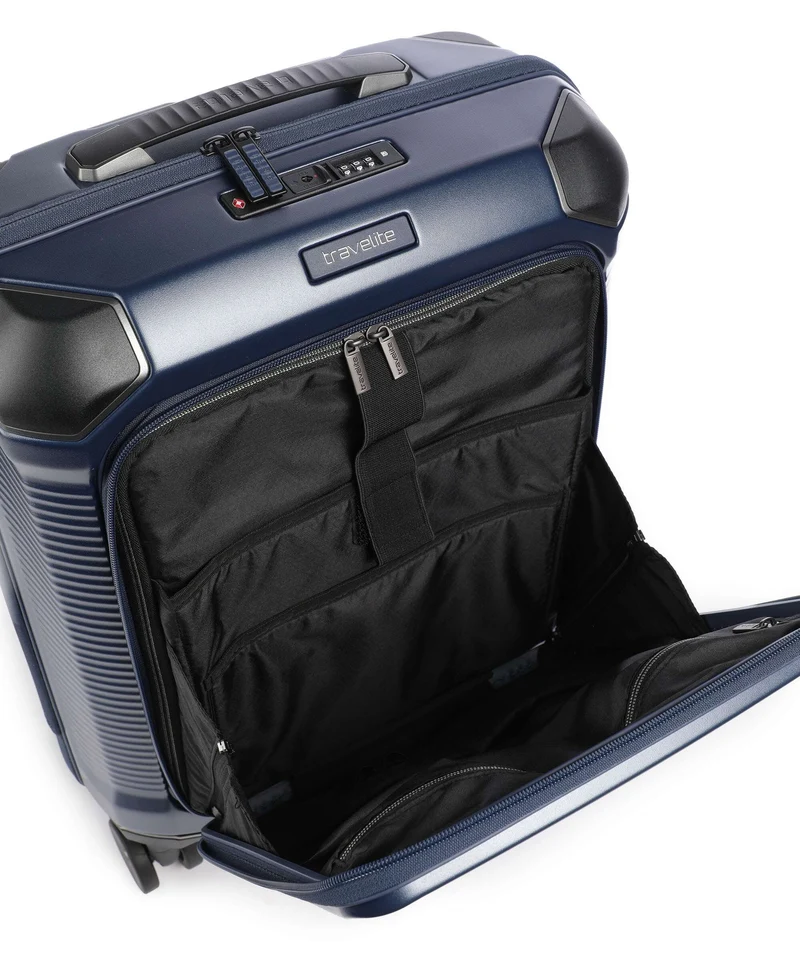 Travelite Millenium 4-Rollen Trolley navy