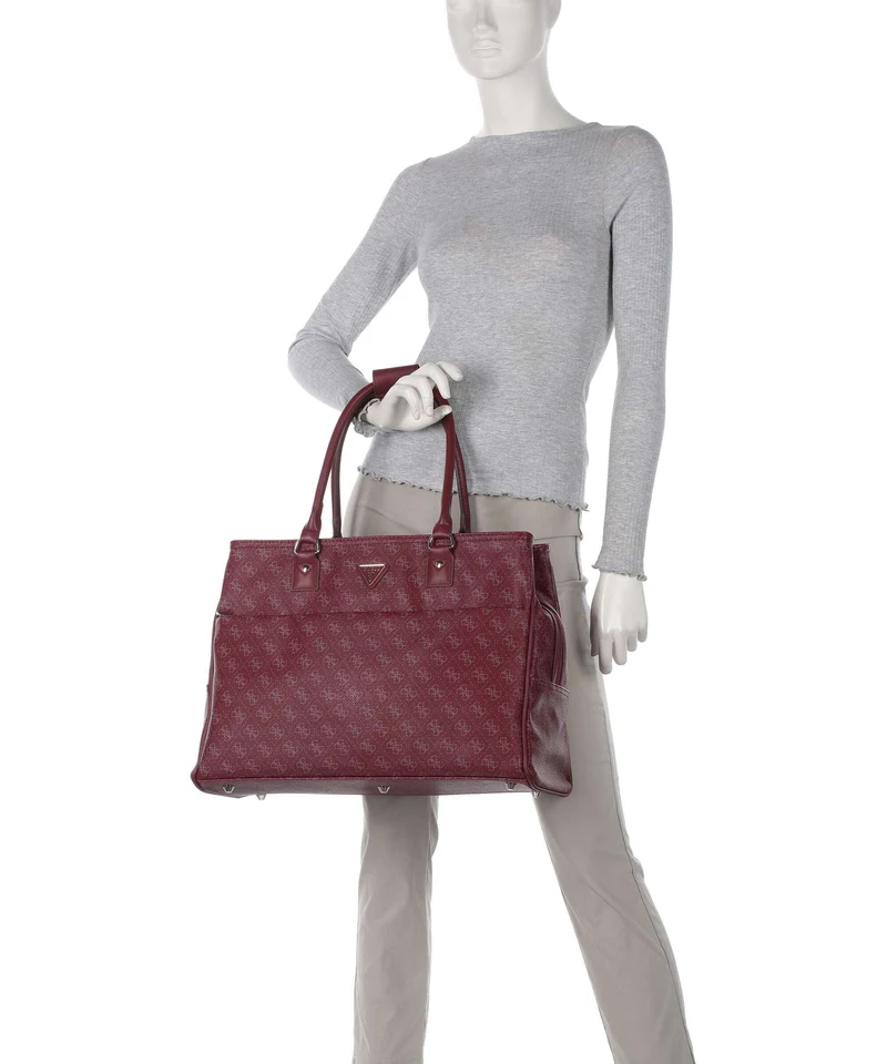 Guess Jesco Shopper claret