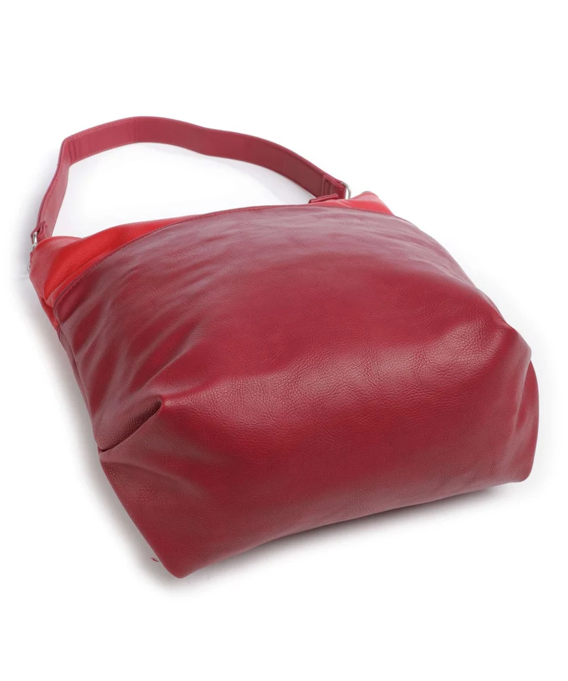 Zwei Jana J12 Beuteltasche cherry