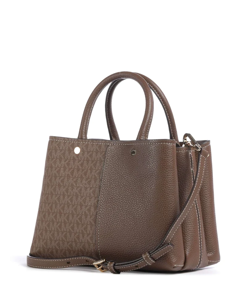 Michael Kors Flora Medium Handtasche dark caramel