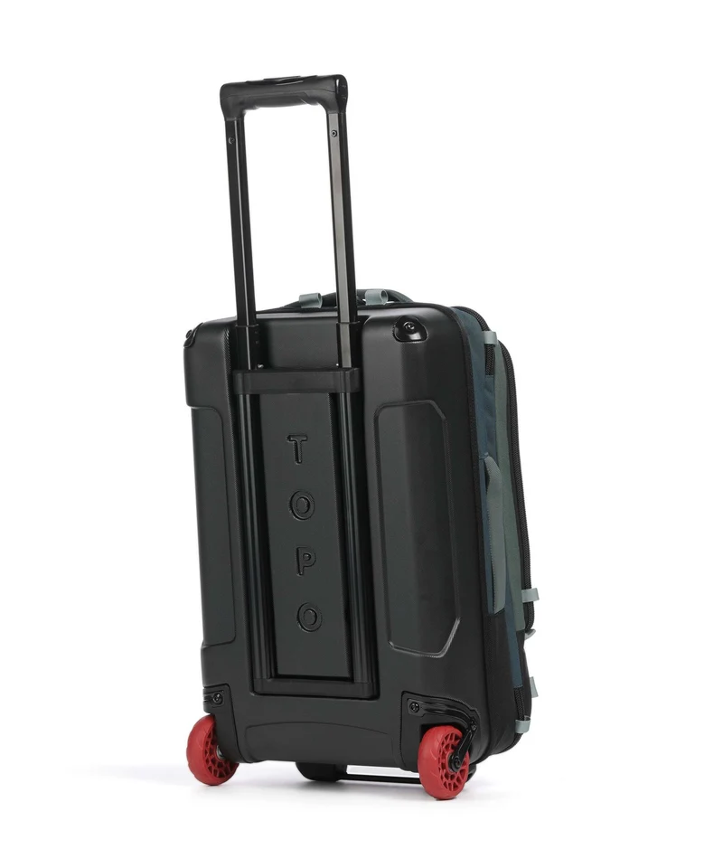 Topo Designs Global Rucksack-Trolley stone blue/forest