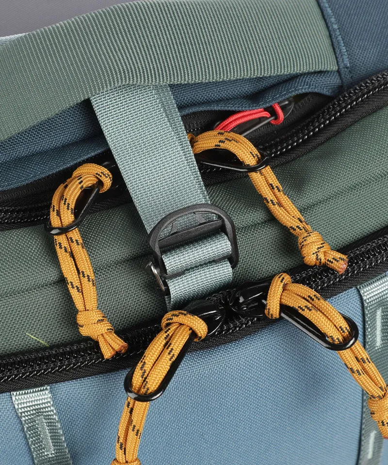 Topo Designs Global Rucksack-Trolley stone blue/forest