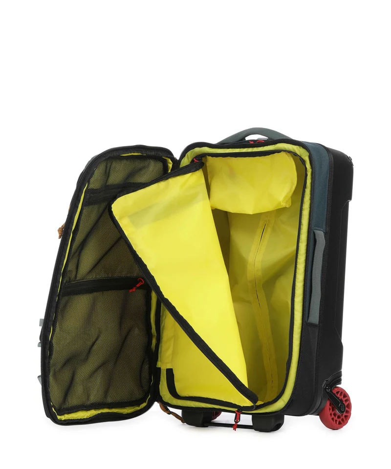 Topo Designs Global Rucksack-Trolley stone blue/forest