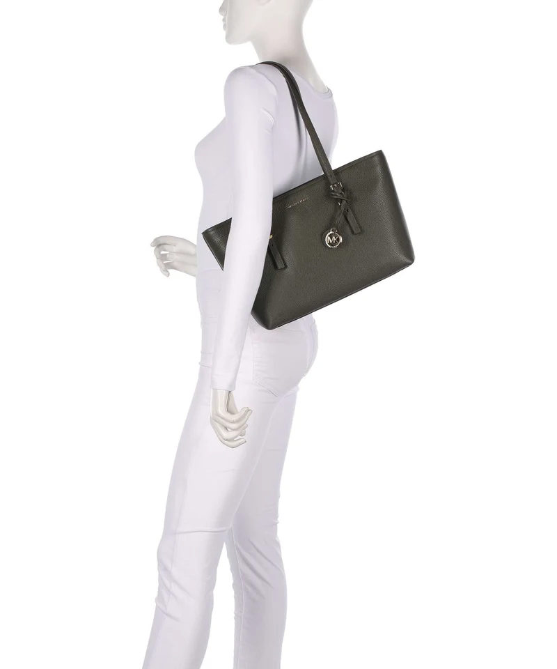 Michael Kors Quinn Medium Shopper ivy