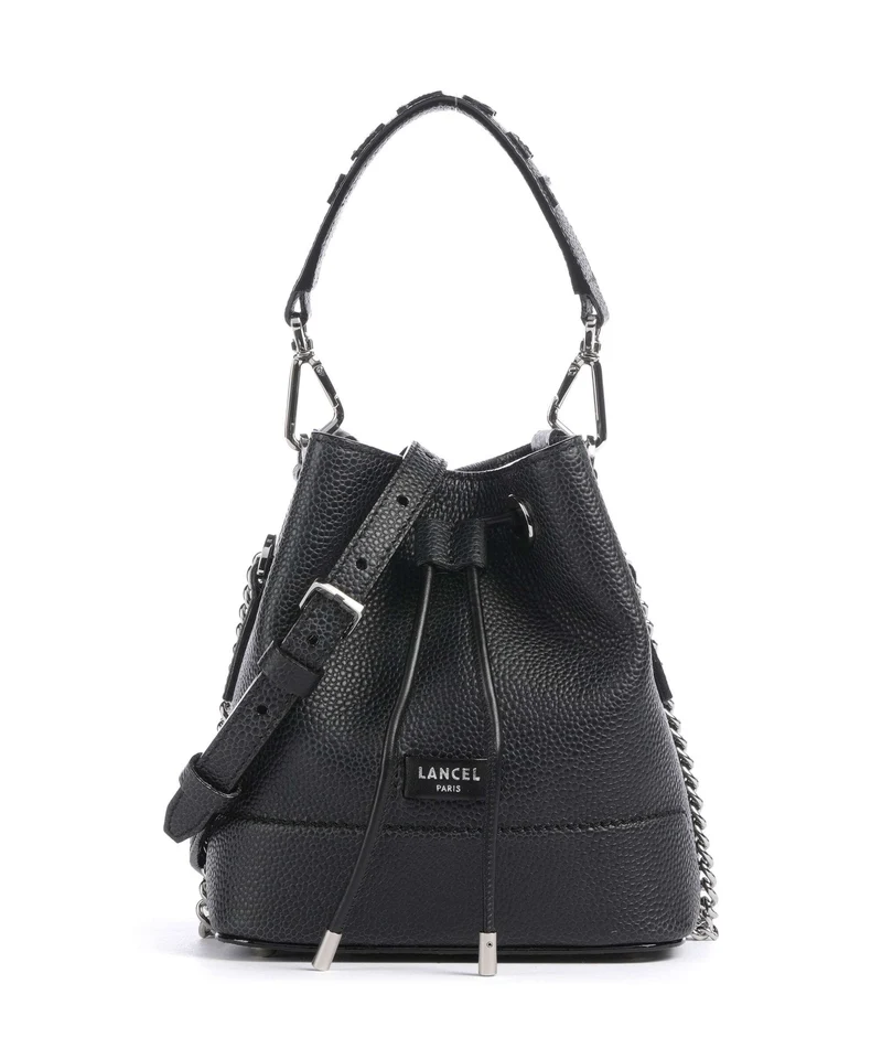 Lancel Ninon Mini Bucket Handtasche black