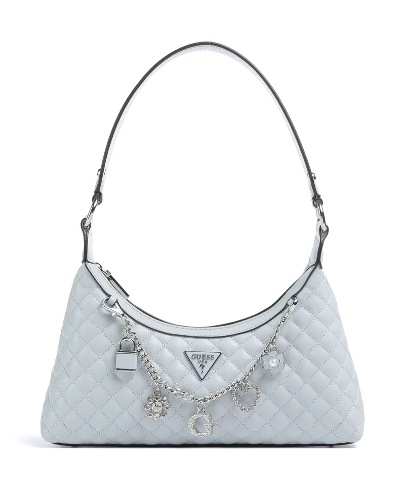 Guess Everlee Schultertasche misty blue