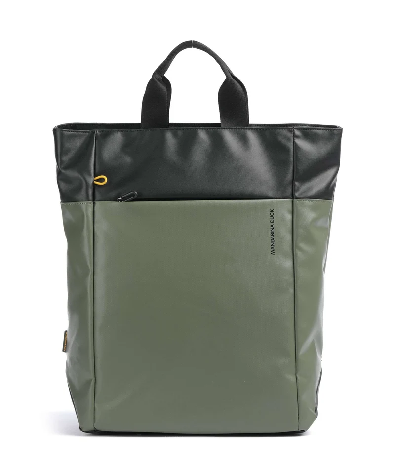 Mandarina Duck Coated Rucksack pine green