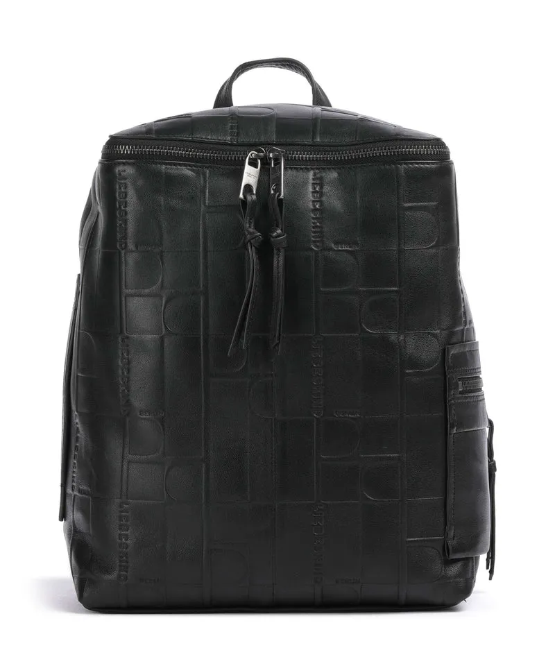 Liebeskind Hera Monogram Sheep Natural M Rucksack black