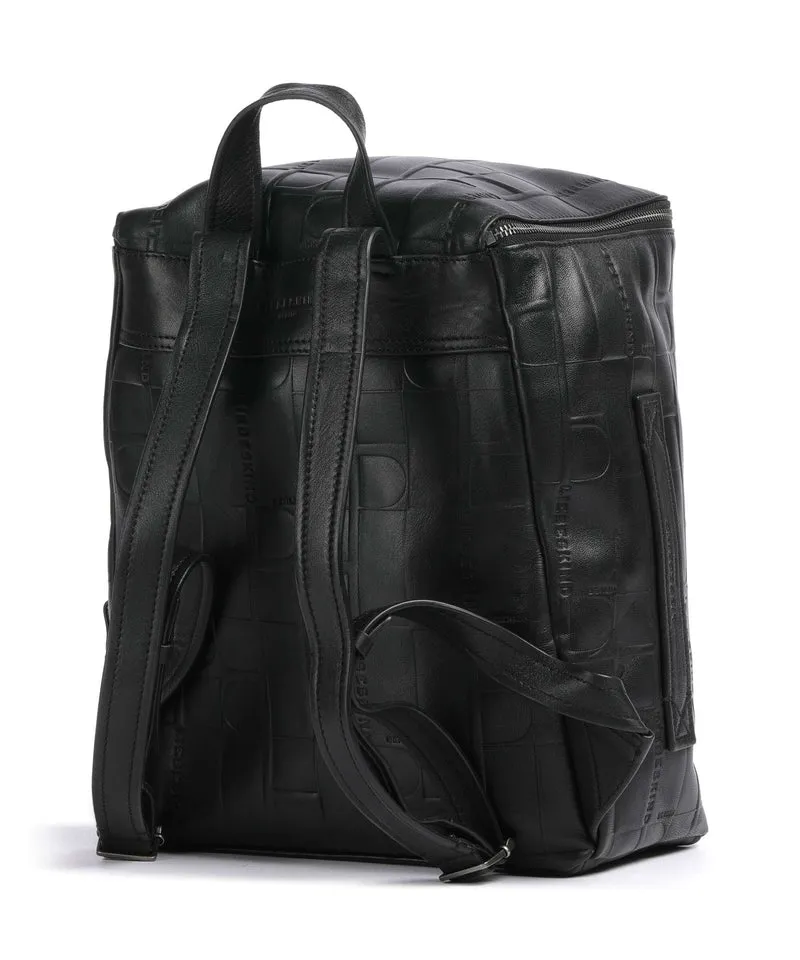 Liebeskind Hera Monogram Sheep Natural M Rucksack black