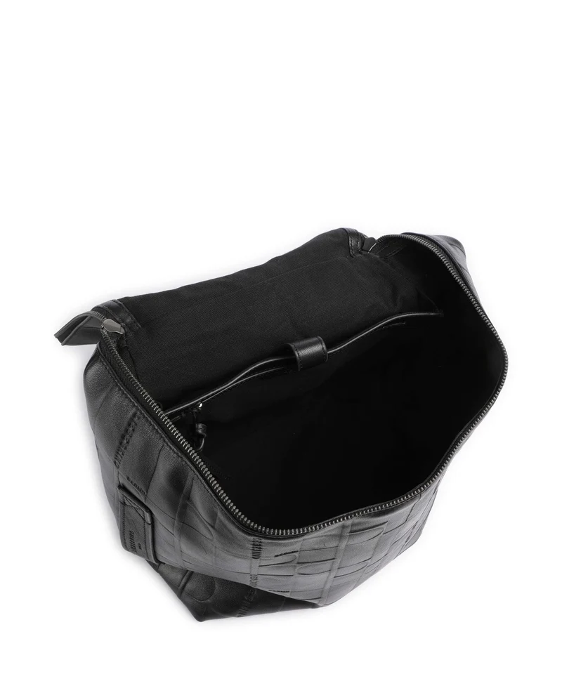 Liebeskind Hera Monogram Sheep Natural M Rucksack black