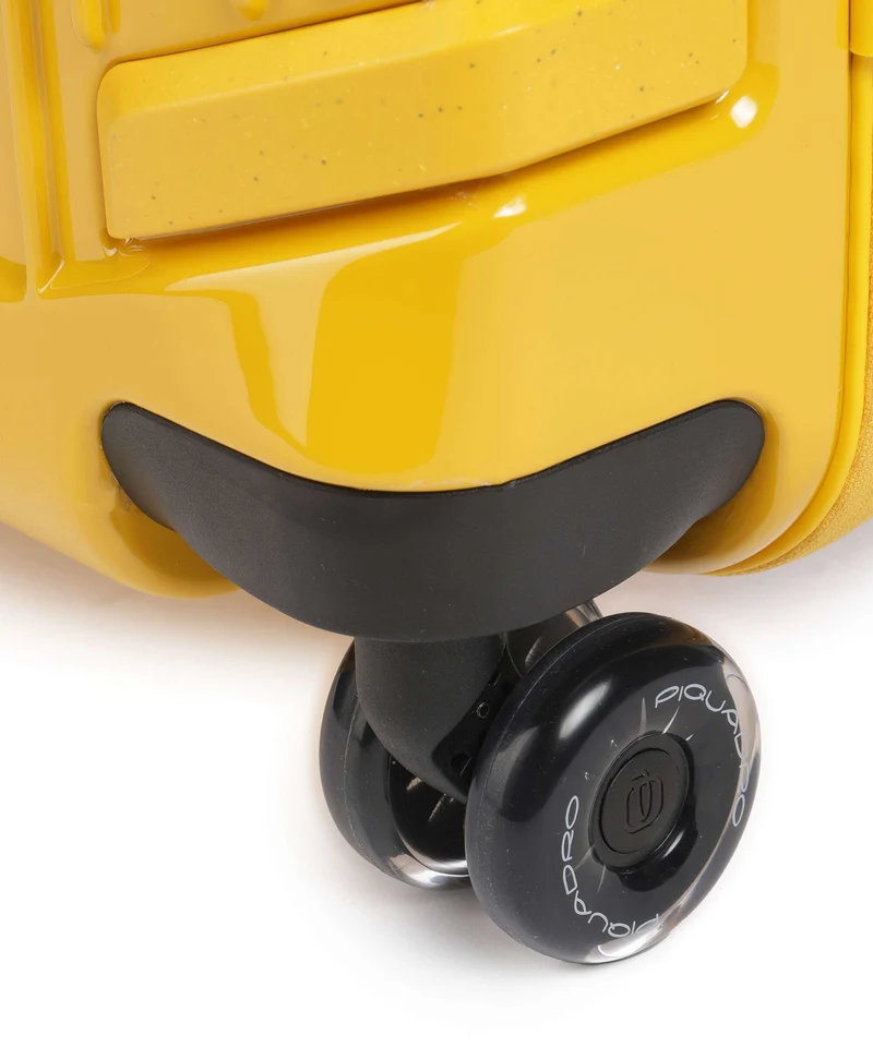 Piquadro POP 4-Rollen Trolley yellow