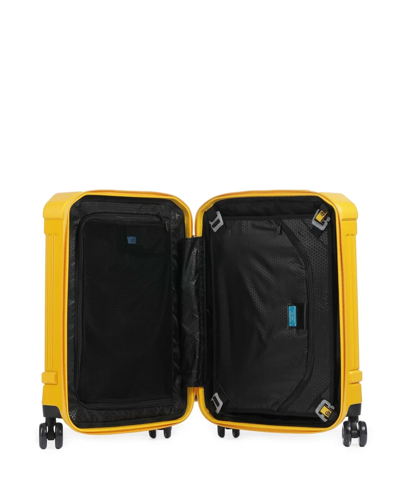 Piquadro POP 4-Rollen Trolley yellow