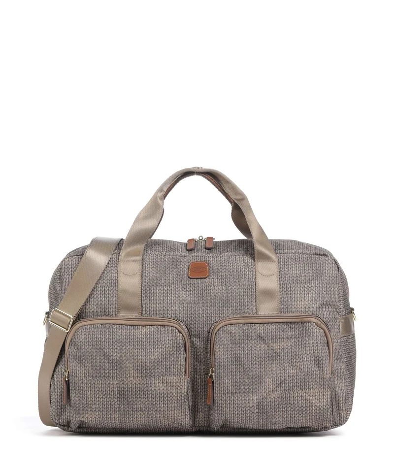 Brics X-Collection Weekender wool nut