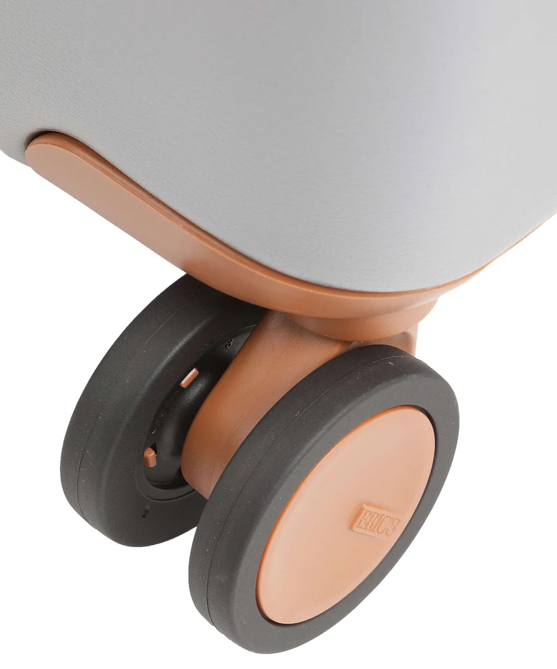 Brics Amalfi 4-Rollen Trolley silver