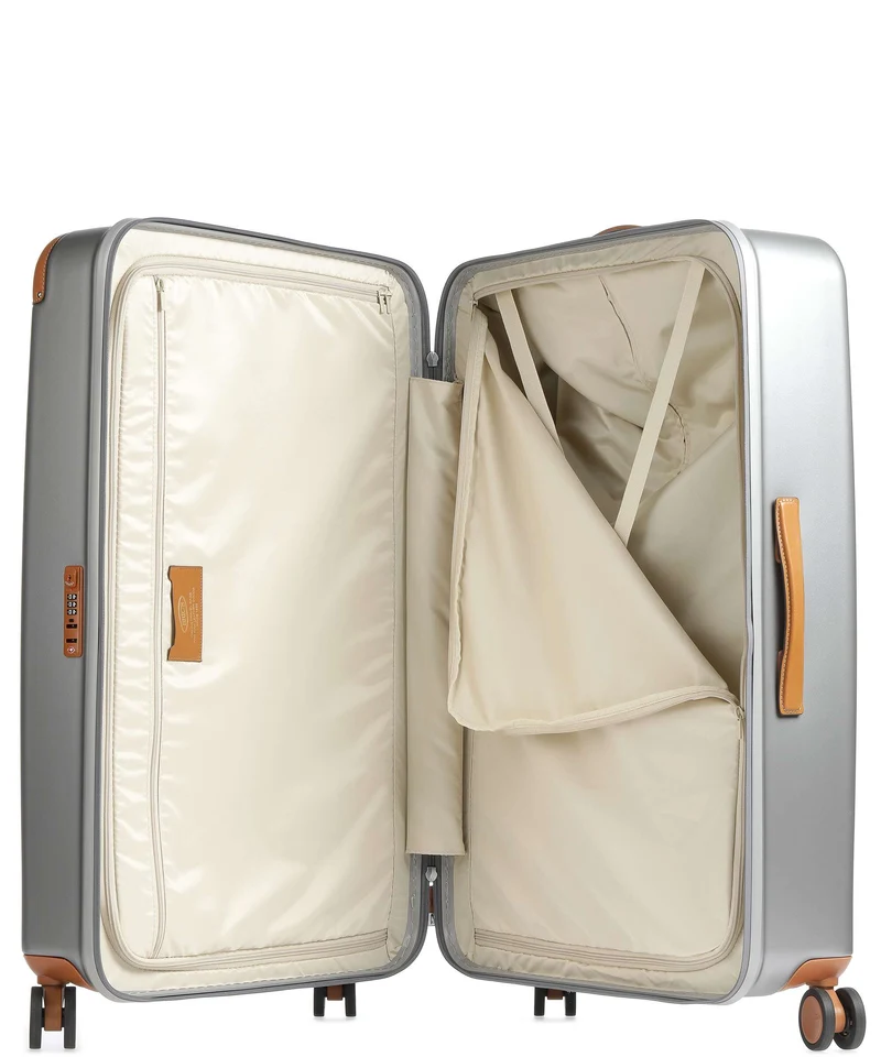 Brics Amalfi 4-Rollen Trolley silver