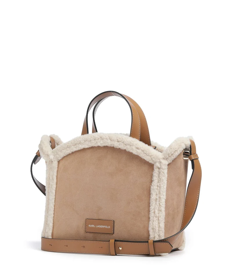 Karl Lagerfeld K/Circle Small Handtasche caramel