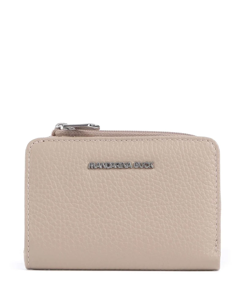 Mandarina Duck Mellow Leather Geldbörse warm taupe