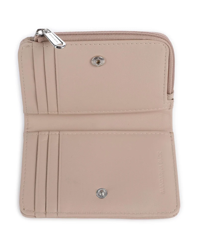 Mandarina Duck Mellow Leather Geldbörse warm taupe