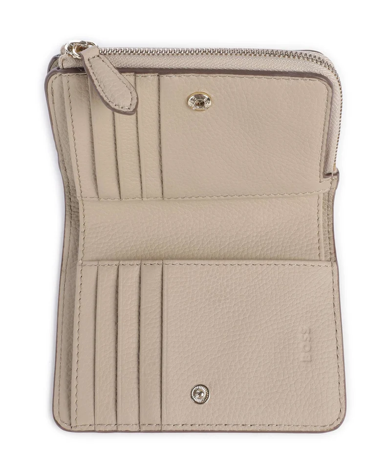 BOSS Lenah Geldbörse light beige