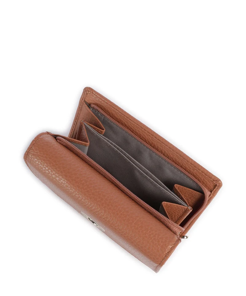 Mandarina Duck Mellow Leather Geldbörse pecan nut