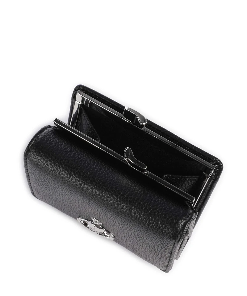 Vivienne Westwood Frame Grain Small Geldbörse black