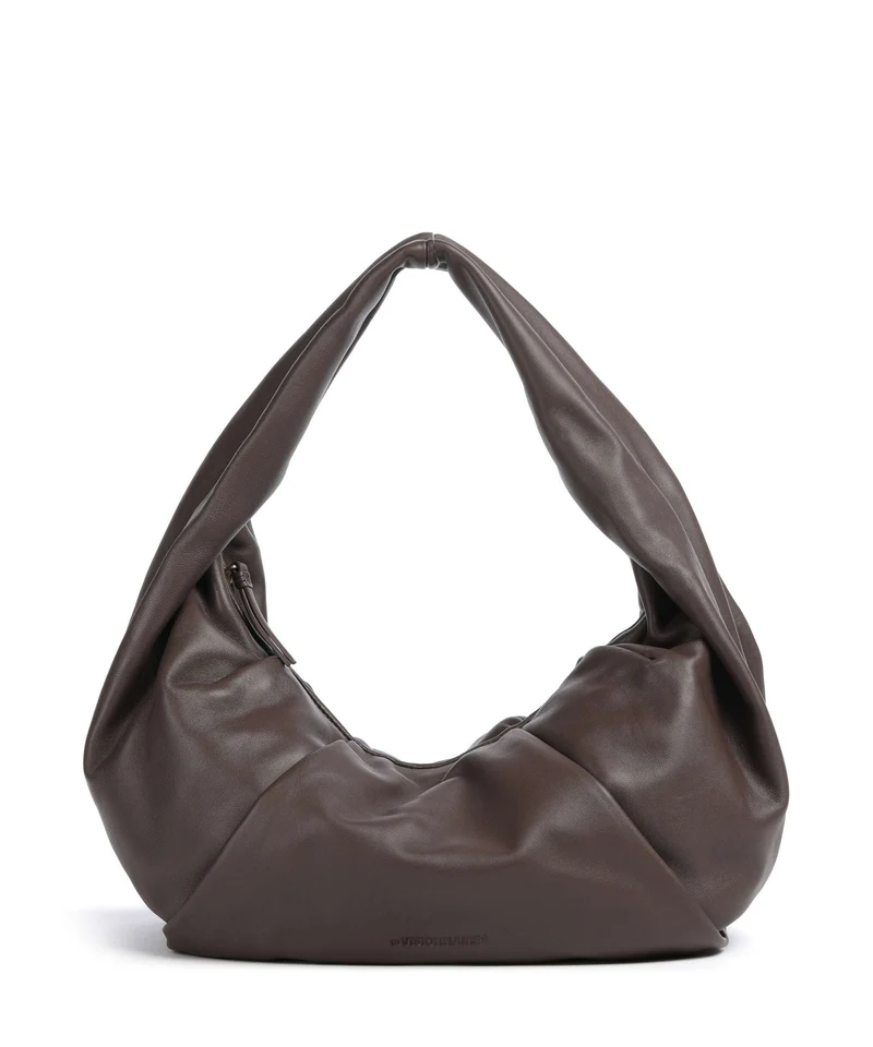 Les Visionnaires Greta Essential Silky Beuteltasche chocolate