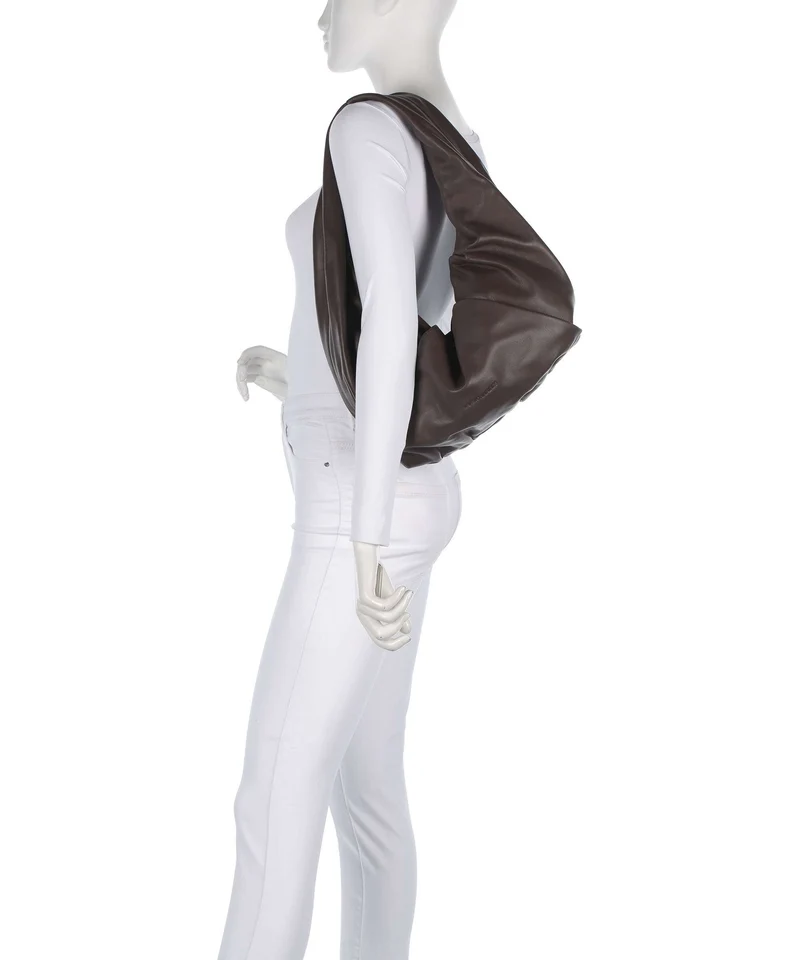 Les Visionnaires Greta Essential Silky Beuteltasche chocolate