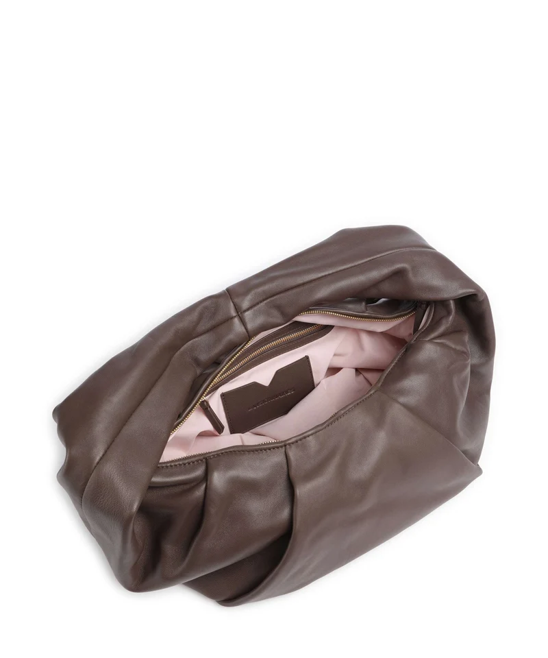 Les Visionnaires Greta Essential Silky Beuteltasche chocolate