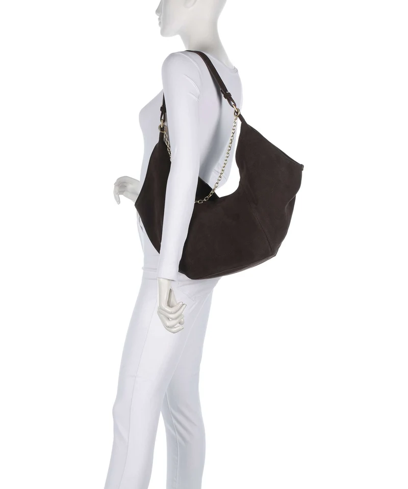 Les Visionnaires Amelie Cozy Chain Beuteltasche dark brown