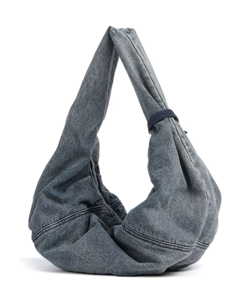 Les Visionnaires Greta Denim Essential Beuteltasche washed denim