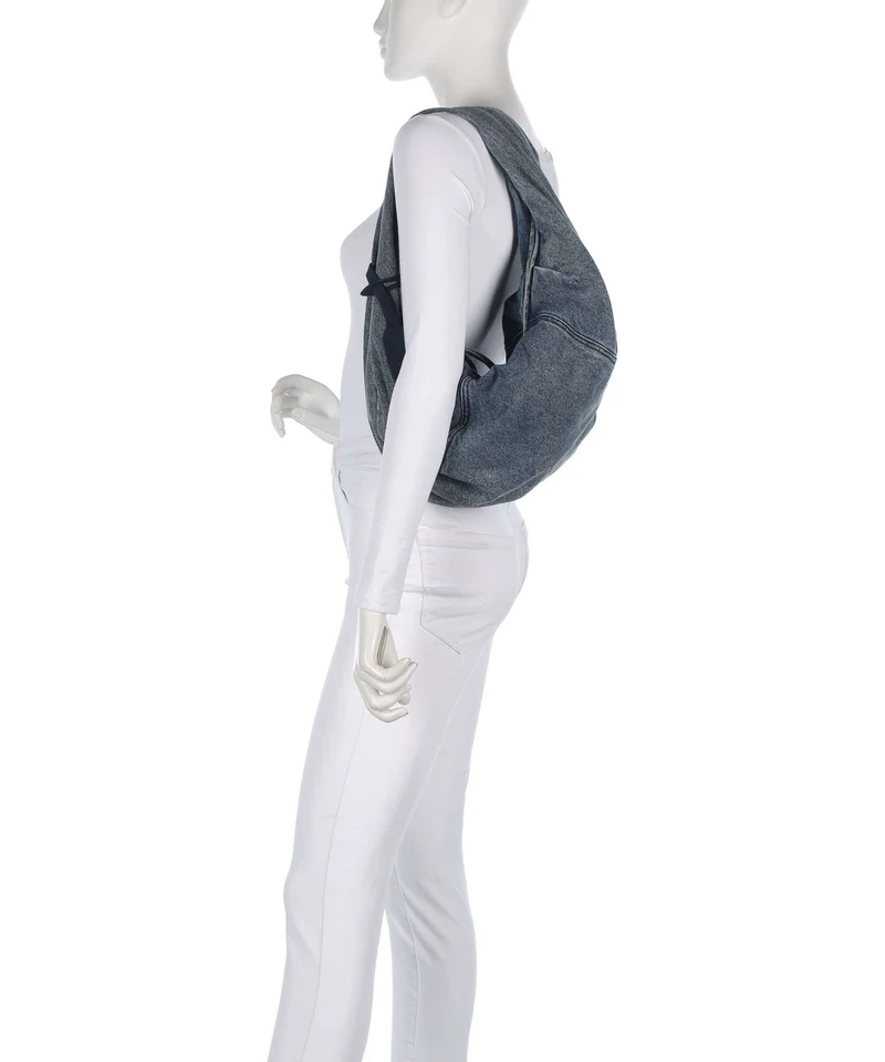 Les Visionnaires Greta Denim Essential Beuteltasche washed denim