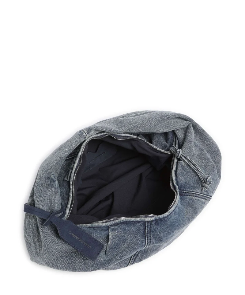 Les Visionnaires Greta Denim Essential Beuteltasche washed denim