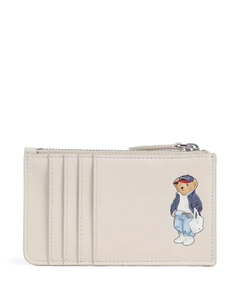 Polo Ralph Lauren Bear Spring Kreditkartenetui cream