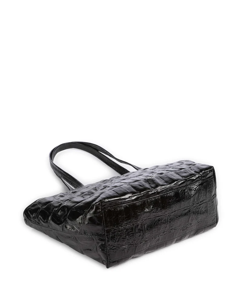Abro Maxi Cocco Alba Schultertasche black/nickel