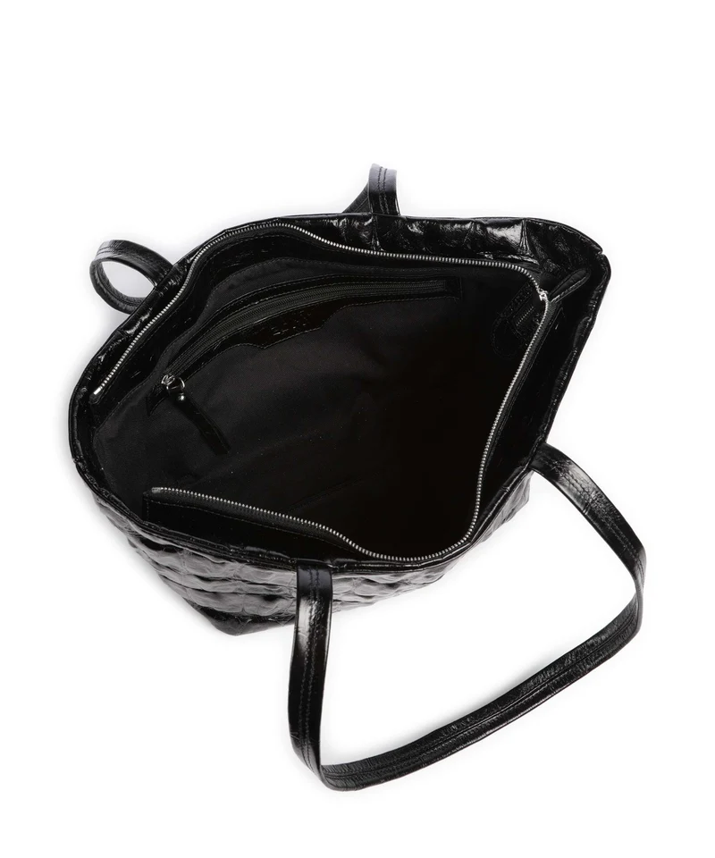Abro Maxi Cocco Alba Schultertasche black/nickel