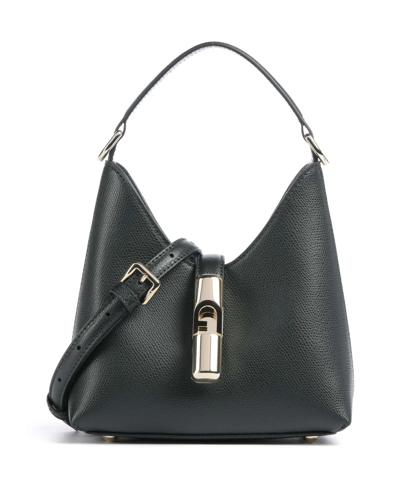 Furla Iride Mini Umhängetasche deep green