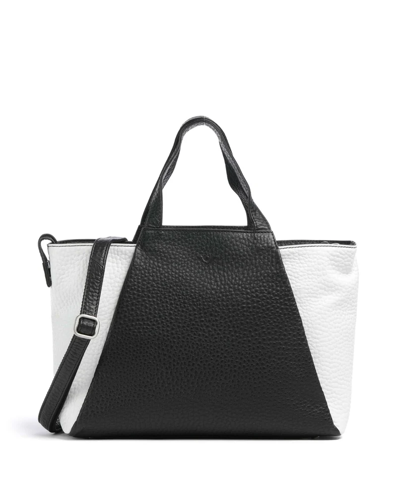 Voi Hirsch Verena Handtasche schwarz/weiss