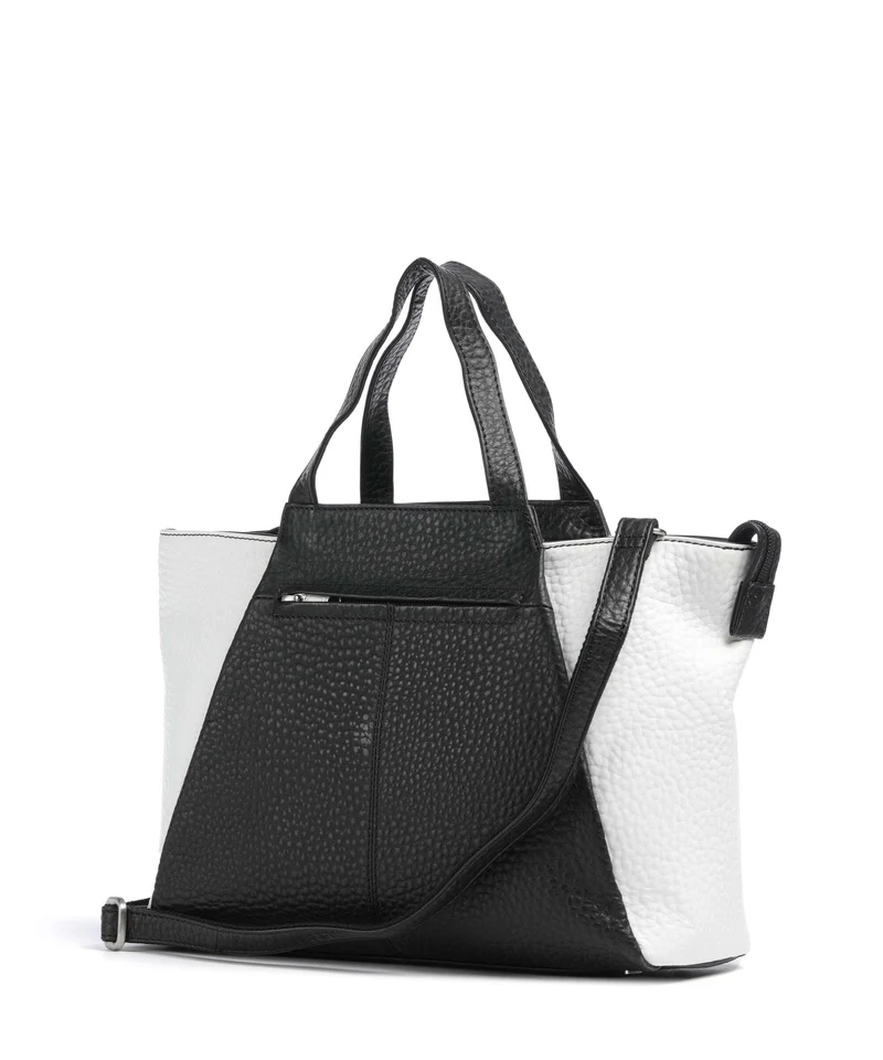 Voi Hirsch Verena Handtasche schwarz/weiss