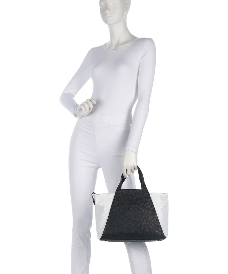 Voi Hirsch Verena Handtasche schwarz/weiss