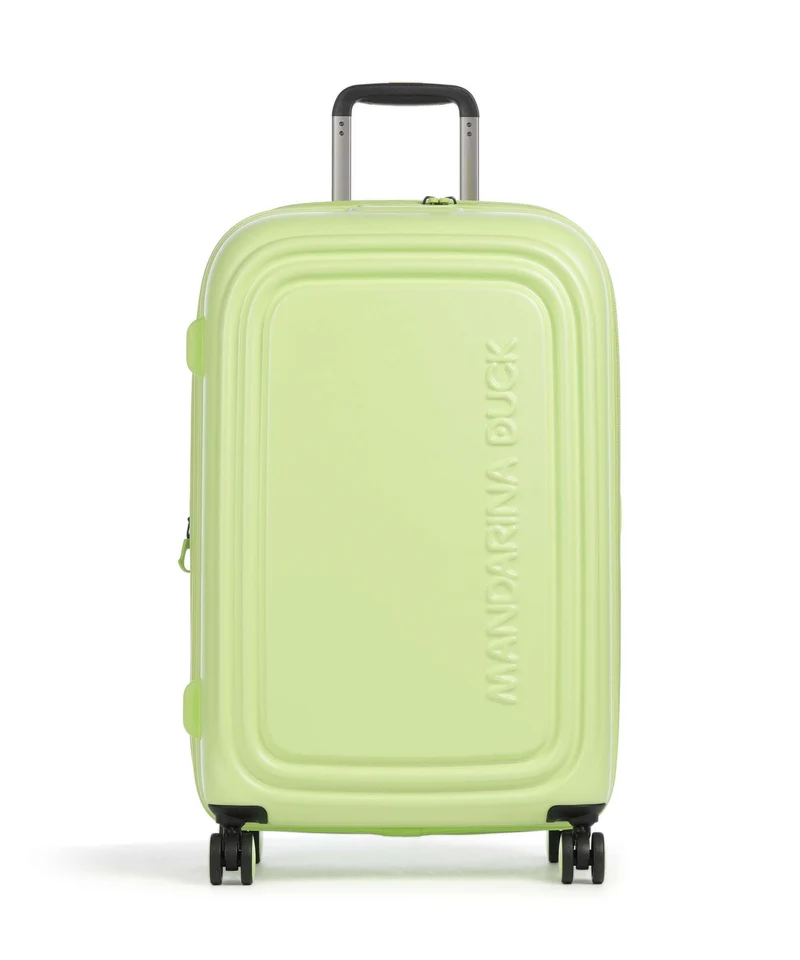 Mandarina Duck Logoduck+ 4-Rollen Trolley matcha